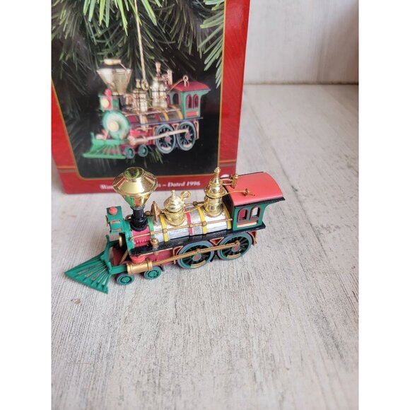 Carlton Cards Wonderland Express 1996 train ornament Xmas - Picture 4 of 9